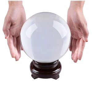Manufacturer Wholesale 150mm Big Clear Quartz High Quality Crystal Ball Sphere Photo Props Venue Decor