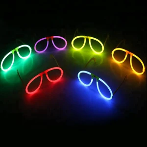 Light up Glowing Glasses Various Colours Glow Stick Glasses Party