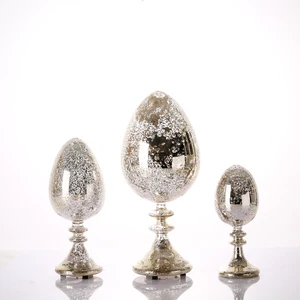 Easter Gift Table Decoration Glass Egg