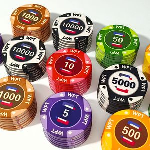 High Quality Plastic Poker Tokens Game Counting Chips for Party Leisure Card Playing Supplies