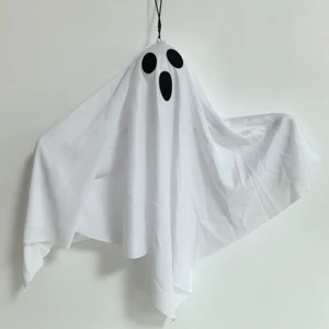 Wholesale New Arrivals LED Glowing Ghost Fabric Hanging Decorations Horror Style Environment-Friendly for Halloween Party