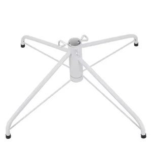 Luxury 60cm Red Metal Eco-Friendly High Quality Christmas Tree Stand 8 Ft Max Tree Height for Artificial Trees Decoration Party