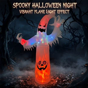 Outdoor Halloween Decorations LED Lights Holiday Party Supplies Home Decor Spooky Blow Ups for Yard 8 12 FT Halloween Inflatable