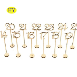 Wedding Centerpieces Table Decorations Wood Place Cards Table Numbers Custom Wooden Table Numbers for Wedding Reception