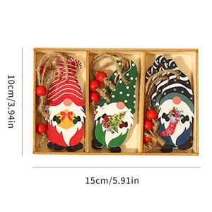 Christmas Ornaments Hanging Decorations Wood Christmas Tree Decorations Wooden Crafts Hanging Decorations Wood Decor Ornament