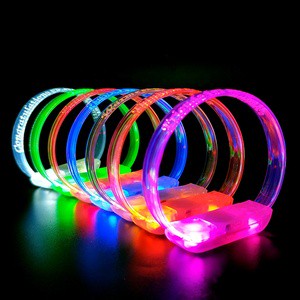 Best Products Flashing LED Wristband TZ-W230M For Christmas New Year Chinese New Year Party Supplies Cheap LED Light Wrist Band
