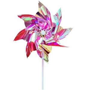 Certified Creative PET Windmill Toy Festive Colorful Novelty Decor for Christmas Wedding Diwali & Party Gifts
