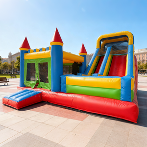 Bouncy Inflatable Castle Factory Price Bouncer Pvc Play House Combo Bounce Jumping House For Carnivals