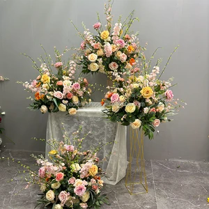 Artificial Wedding Decoration Flowers Centerpieces Flowers for Wedding Table Silk Flowers Wedding Decoration