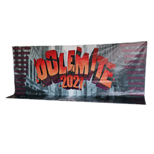Custom Printing Service Backdrop Wedding Promotional Flags & Flag Happy Birthday Banners Canvas Banner