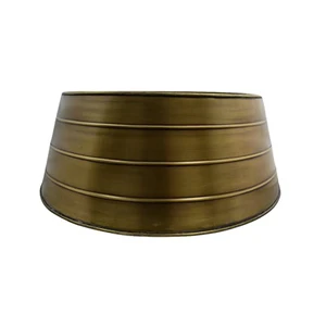 Christmas Tree Skirt Tree Ring or Base Stand for Home Decorative Items Customizable Red Metal Christmas Tree Collar