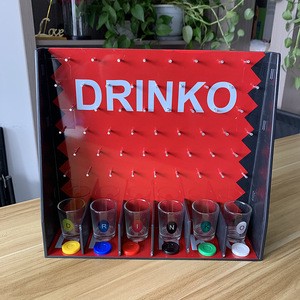Trendy Plastic Falling Bomb Board Game Rack Interactive Bar Supplies for Fun & Entertainment