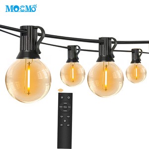 Sale LED Light Strings G40 Bulbs Christmas Holiday Lighting Waterproof Garden Party Decoration Outdoor String Lights