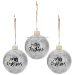 Merry Christmas Ornaments Cheap Hanging Crafts Home & Garden Supply Hanging Collection Galvanized Ornaments for Holiday Decors