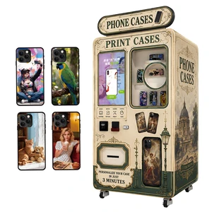Upload Personal Photo Diy Phone Case Vending Machine Phone Case Vending Machine Simple Operation For Museums Gift Shops