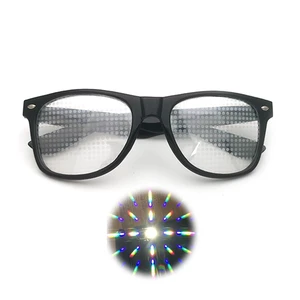 Plastic Diffraction 3d Glasses Fireworks rainbow Glasses Glasses for Light Show Holiday Festival and Concert