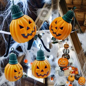 LONGNEW Plastic Halloween Pumpkin LED Lights-Made in Taiwan