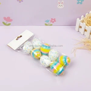 Green Luxury Plastic Egg-Gift with Letterpress Printing for Easter Holiday