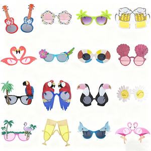 Beckon Custom Flamingo Wine Glass Novelty Sunglasses Funny Party Glasses Selfie Decor Dance Party Bulk Giveaways