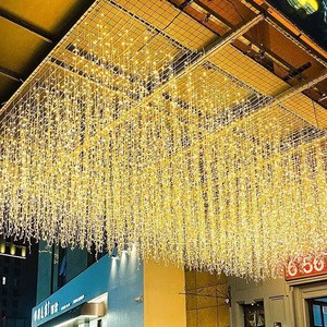 Christmas String Lights Wedding Lights 3M 4M 5M 10M Mall Outdoor Engineering Decor Curtain String Light