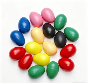 China Low Price Products Orff Instruments Plastic Egg Shaker Musical Instrument Shaker Eggs For Babies