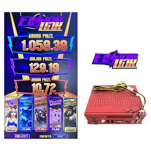 5 In 1 Multi-Games Fusion Metal Skill Game Board With English Support For Multi-Player Vertical Gaming Machines (for Clubs/Bars)
