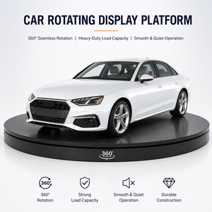Large Rotating Car Stage With Lifting Function For Vehicle Exhibition Concert Performance Station And Turning In Place
