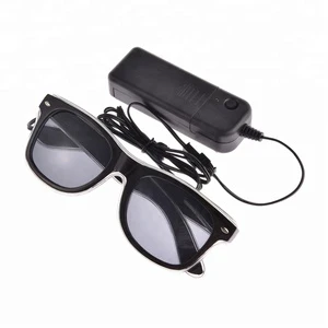 Novelty LED Glasses Flashing Luminous Rave Festival Neon Party Night Wire Light Up Shade Halloween Wedding Birthday Decoration