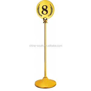 Hotel Table Number Stand