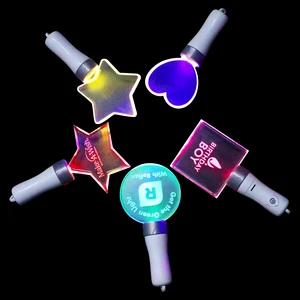 Mini Glow Stick Keychain Small Lamp Decoration Custom Colorful Acrylic Party Favors Modern Concert Peripheral Kpop