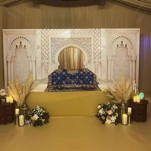 High Quality 3Pcs a Set Wedding Event Decorations Pvc Custom 3d Party Stage Backdrop on Sale