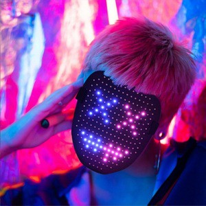 High-Quality Durable Dico Club Carnival Mak with LED Light Senitive Geture Switch for Chritma New Year and Eater