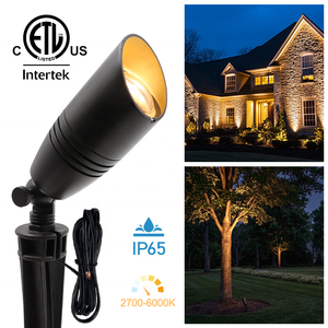 Outdoor Low Voltage Landscape Lighting Up Spot Lights 12V LED Directional Bullet Lights For Garden Yard Tree House