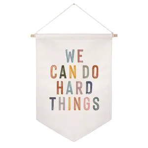 Hot Sale Decorative Cotton Canvas Hanging Scroll Banner Party Promotional Flags & Banners