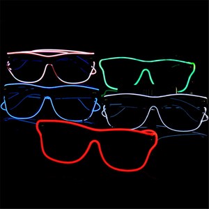 Shenzhen GFLAI's Innovative Glowing in the Dark El Wire Glasses New Arrival Party Supplies Product