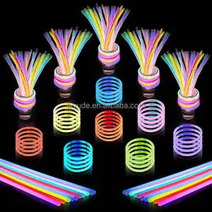 Neon Glow in the Dark Tree Shape Sticks Custom Color Festivals Wedding Halloween Decoration Supplies