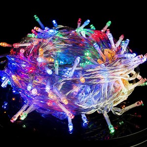 Christmas Lights Decoration 200 LED Colorful Holiday fairy Light Indoor Outdoor 8 Flashing Modes Light String