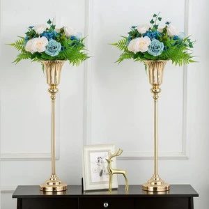 High Quality Cross-Border Wedding Ceremony Party Flower Arrangement Decorative Metal Centerpieces Table Decorations