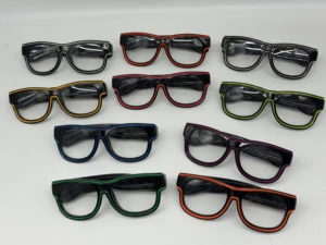 Single Color USB Rechargeable LED Glasses for Easter & Halloween Parties Ultra Bright Durable Environment-Friendly Bulk Buy