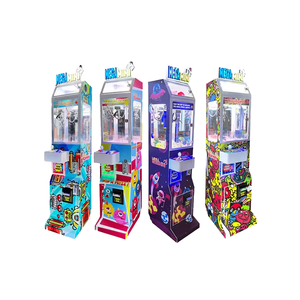 Adjustable Music & Volume Portable Coin Operated Toy Grabber For Kids Parties And Home Game Room Arcade Claw Machine