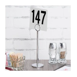Cheap Price Wedding Table Numbering Catering Used Menu Card Holder Hot Selling and High Quality
