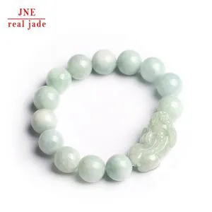 Avengers Natural a Cargo Jade Pi Xiu Bracelet Men's and Women's Handmade Jade Bracelet Crafts Factory Wholesale