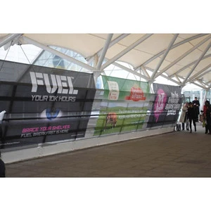 Custom Banner Outdoor Waterproof Windproof Celebration Party Festival Promotion Mesh Banner