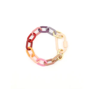 Birthday Party Epoxy Resin Bracelet Top Quality Custom Color New Style Resin Fashion Jewelry Bracelet Customized Packing