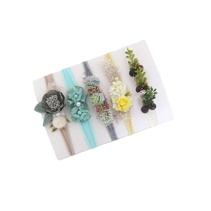 Newborn Props for Photoshoot Hair Band Hand Crocheted Photography Props Hair Band