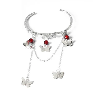 Cosplay Bell Ring Bracelet Anime Tian Guan Ci Fu Hua Cheng Xie Lian Opening Adjustable Finger Ring Bangle Jewelry Fans Gift