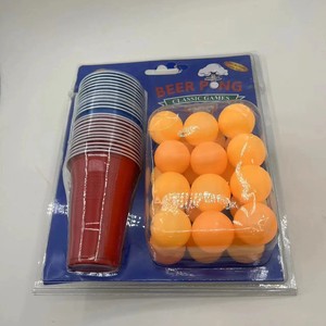 Wholesale 24 Pcs Beerpong Cups Kits for Party Game