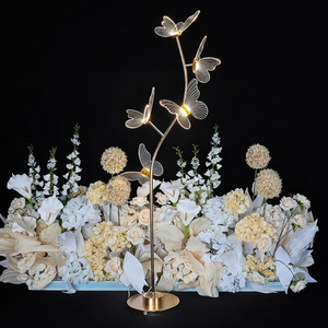 LED Butterfly Floor Aisle Lights Wedding Stage Props for Event Scene Layout Atmosphere Road Guide Wedding Decoration & Supplies