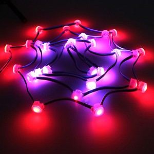 Christmas Point Light 20mm APA102C SMD5050 DC5v RGB Magic Color Firework Pixel Light String Indoor Outdoor Decoration
