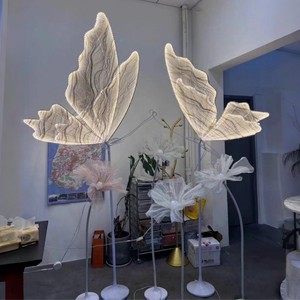 New Style Illuminated butterfly Stage Lights, Wedding Props, Scene Decorations, Wedding Hall Stage Ornaments